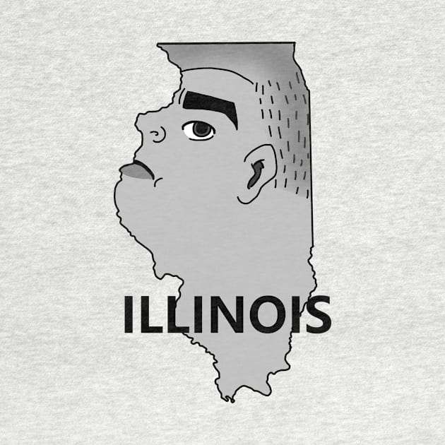 A funny map of Illinois 2 by percivalrussell